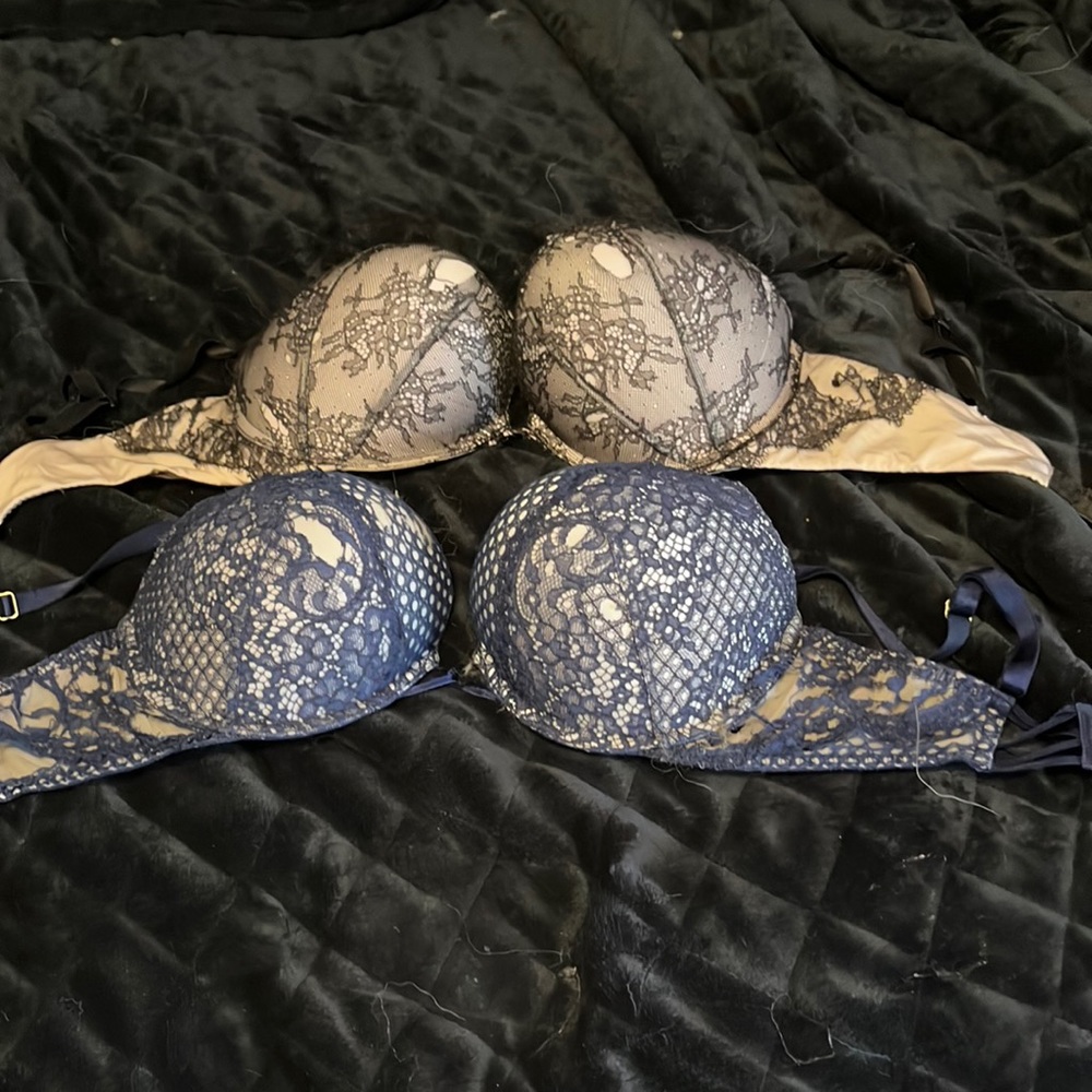 Victoria secret bombshell plunge push up bra